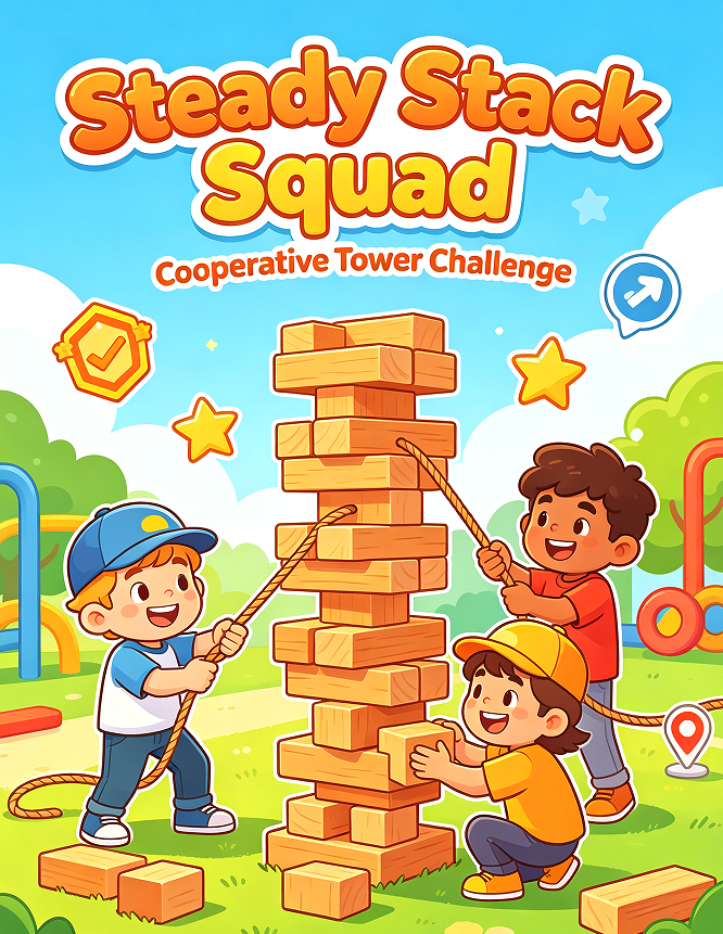 16.1 Steady Stack Squad Cooperative Tower Challenge - Image 1