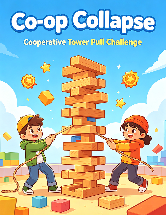 8.1 Co-op Collapse Cooperative Tower Pull Challenge - Image 1